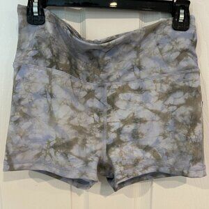 Mono b‎ NWT active shorts,  ocean tie-dye L